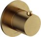 Hotbath Cobber CB7001EXT afbouwdeel inbouwthermostaat geborsteld messing