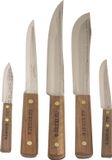 Ontario Knives Ontario Old Hickory 5-delige messenset - Zilver/Bruin