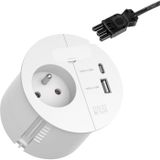 Bachmann LOOP IN CHARGE 1xUTE 1xUSB A/C 22W 1xKBD 0,2m ws