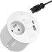 Bachmann LOOP IN CHARGE 1xUTE 1xUSB A/C 22W 1xKBD 0,2m ws
