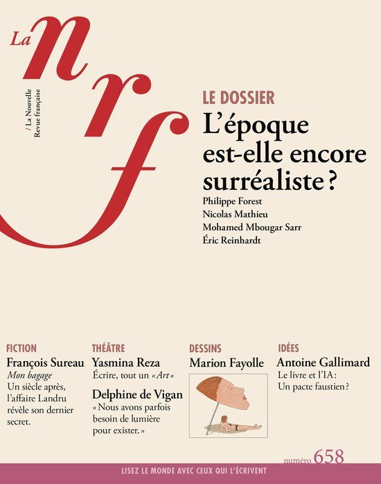 La Gallimard La Nouvelle Revue Française: Été 2024