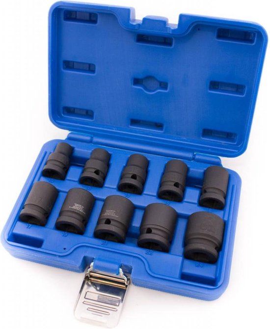 BGS Krachtdoppenset 1/2 10-delig - 5205