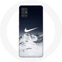 Nike Etui voor Samsung Galaxy A71 Logo Niege Winter Maniacase