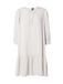 VERO MODA VMBUMPY Jurk donkerbeige / wit