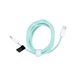 Cofi Universele kabel met USB-C – USB-C connector - Ondersteunt PD 60W snelladen en dataoverdracht. Groen, 2 meter