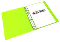 Ringband Alevar Ringband 4 ringen PP groen transparant diameter ring 16 mm