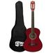 Mad About MA-CG05 1/4 klassieke gitaar - rood