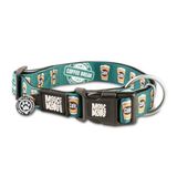 Max & Molly Smart ID Collar - Coffee Break/M