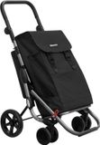 Playmarket Go Plus Boodschappentrolley - 2 Wiel - Boodschappenwagen - Zwart