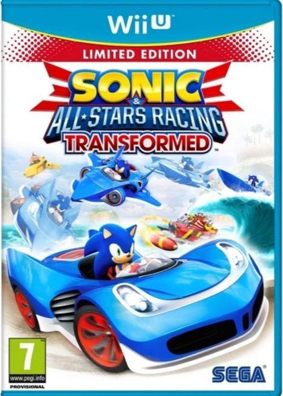 Sonic All-Stars Racing Transformed - Limited Edition - Wii U
