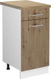 Vicco R-Line Keukenonderkast – 40 cm, WB Eik Artisanaal eiken