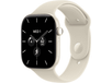 Apple Watch Series 12 GPS + Cellular 46mm - Pearl White Ceramic Case Sport Band S/M Smartwatch Sand