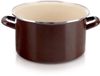 Orion Brown Serie - Poêle émaillée - 28 cm - 8 l - Convient à toutes les plaques de cuisson