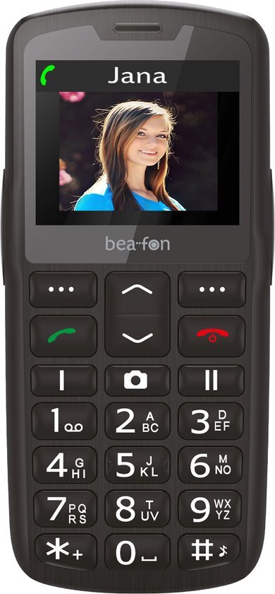 Beafon SL260 - 4G Seniorentelefoon - Zwart