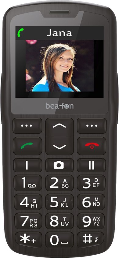 Bea-Fon Beafon SL260 LTE 5,59 cm (2.2") 90 g Zwart, Zilver Basistelefoon