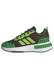 adidas Minecraft Pro Schoenen Junior Unisex Kinderen, Auburn/Semi Solar Groen/Ftwr Wit, 38 EU