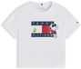 Tommy Hilfiger Kids T-shirt Korte mouw Katoen Elastaan Unisex Maat 12 Herfst/Winter 2026