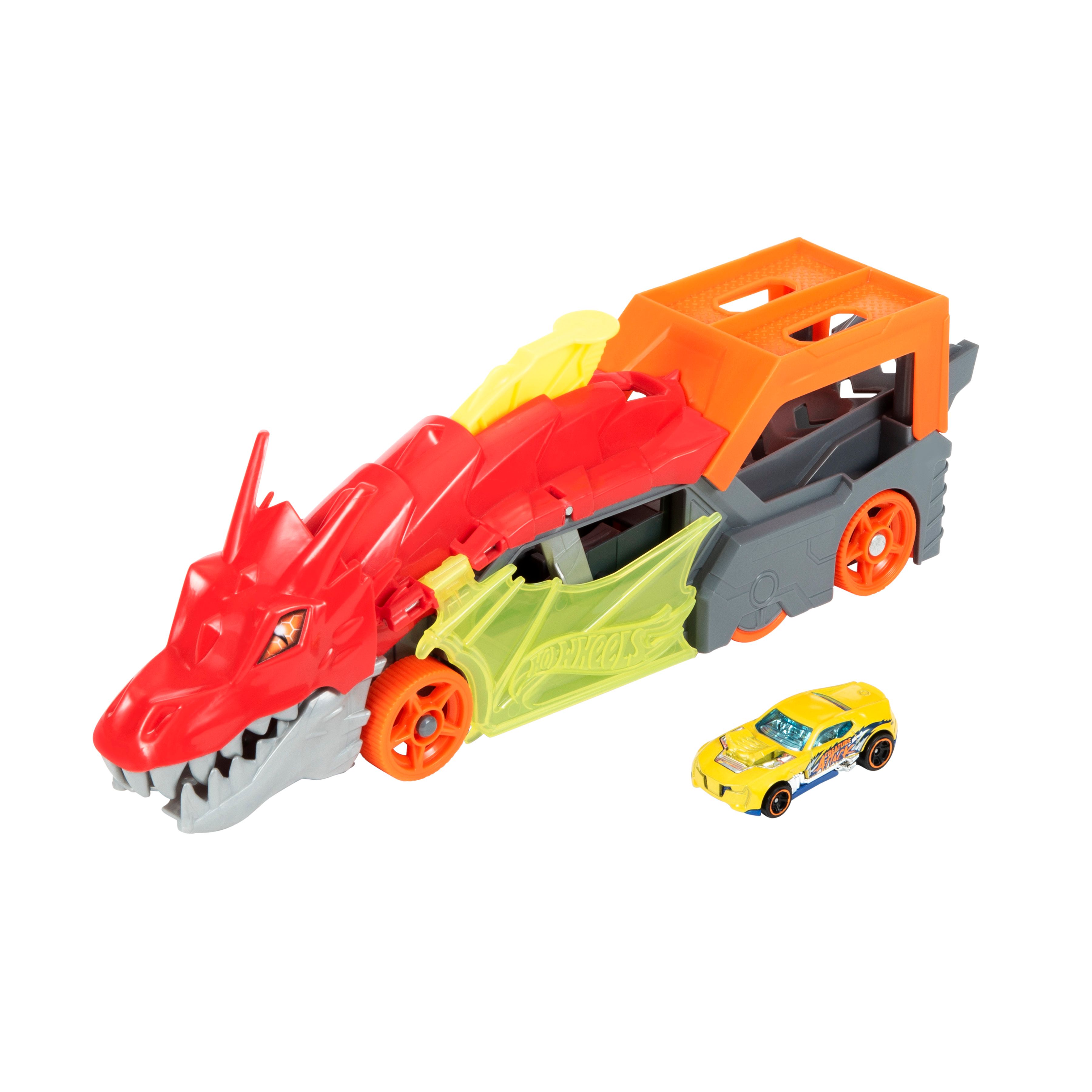 Hot Wheels City Dragon Launch Transporter - GTK42 - 3+ Years