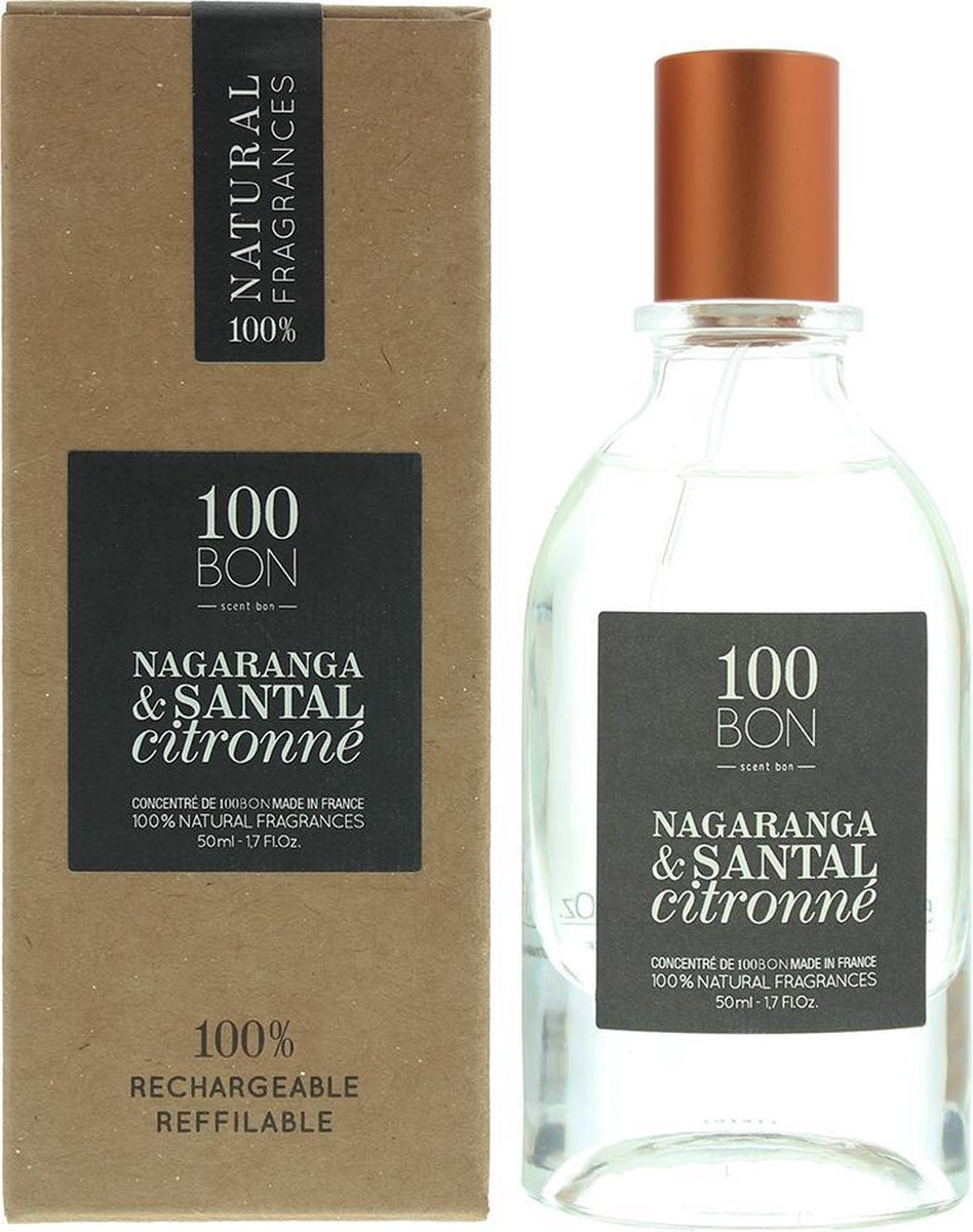 100BON 100 Bon Nagaranga & Santal Citronne Concentree De Parfum Spray (unisex Refillable) 50 Ml For Men