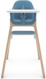 UPPAbaby Ciro Caleb - Kinderstoel - Blauw - Hout - Verstelbare Voetensteun - Afneembaar Eetblad