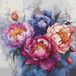 Luca-S The King of Flowers borduren (pakket) B7027