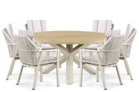 Lifestyle Garden Furniture Lifestyle Lifestyle Verona/Rockville 160 cm dining tuinset 7-delig