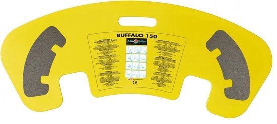 Buffalo transferplank - met anti-slip - Geel - 150 kg