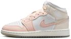 Air Jordan Nike Air Jordan 1 Mid SE Sneakers Kinderen Wit/Roze