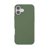 PopSockets iPhone 16 Plus-hoesje, compatibel met MagSafe, telefoonhoesje voor iPhone 16 Plus, compatibel met draadloos opladen, alleen hoesje - olijf