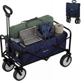 LifeGoods Bolderkar Opvouwbaar - Blauw