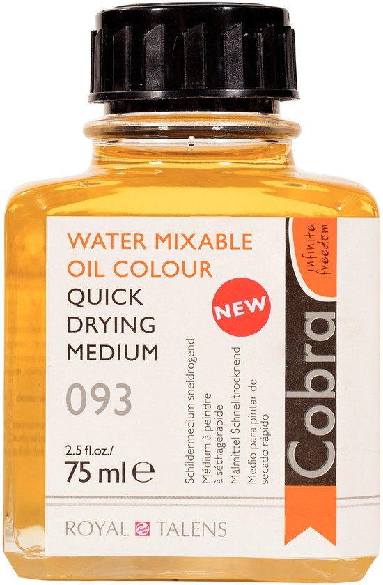 Cobra Schildermedium Sneldrogend 093 Fles 75 ml