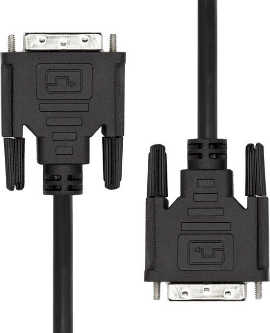 ProXtend DVI-D 18+1 Cable 2M DVI kabel Zwart