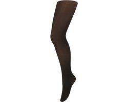 Yellow Moon Fleece panty voor kinderen maat 110/116 zwart / nude