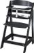 Roba Sit Up Flex chaise haute réglable en hauteur, noir