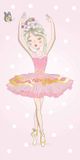 Sweet Home Ballerina Strandlaken Pirouette - 70 x 140 cm - Katoen
