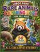 Large Print Rare Animals Coloring Book for All Ages