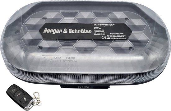 Berger & Schröter Akku LED Mini SM865DR Waarschuwingsbalk