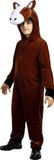 FUNIDELIA Paarden Onesie Kinderen - Bruin - Maat 134/152 - Unisex