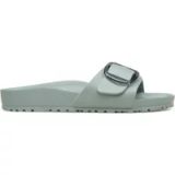 Birkenstock Madrid Big Buckle Eva, damessandalen, Pure Sage, 38 EU smalle maat