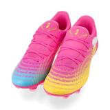 PUMA Future 9 Play Fg/ag Showtime - Poison Pink/orange/bleu/blanc, pointure 42½