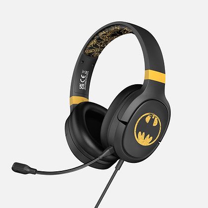 OTL Technologies DC Comics Batman Pro G1 Gaming Headset - Black/Gold