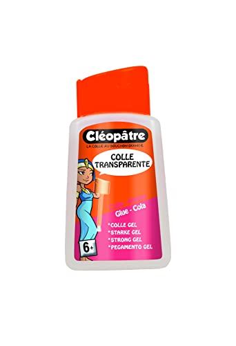 Cléopâtre Knutsellijm sterk 80 g, met borstel, oplosmiddelvrij, transparant
