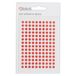 Blick Labels, rood, zelfklevende stickers, gekleurde stippen, cirkels, 5 mm, 980 etiketten