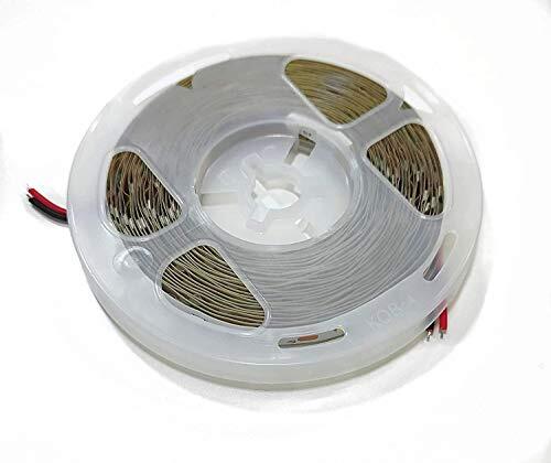 JANDEI - Ledstrip 12V licht 3000K / 4000K / 6000K 300 leds SMD2835 5 meter spoel IP20 voor binnen en buiten premium 3M kleefsokkel elke 5 cm knippen [Energieklasse A +] (3000K)