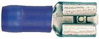 HELLA Flachsteckhülse 1,5-2,5mm² blau 6,3x0,8mm 100 Stück