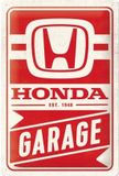 Nostalgic Art Merchandising Wandbord - Honda Garage Est 1948