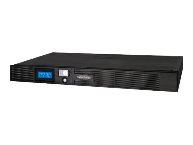 CyberPower PR1000ELCDRT1U - Ononderbroken stroomvoorziening (UPS) - Zwart