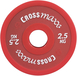 Crossmaxx Elite Fractional Plate - 2.5 kg - Red