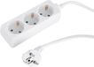 Q-Link stekkerdoos - 3-voudig - randaarde - 1.5 m - wit