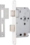 AXA Deurslot 7165 - WC-garnituur - RVS Voorplaat - 63mm PC maat - 50mm Doornmaat